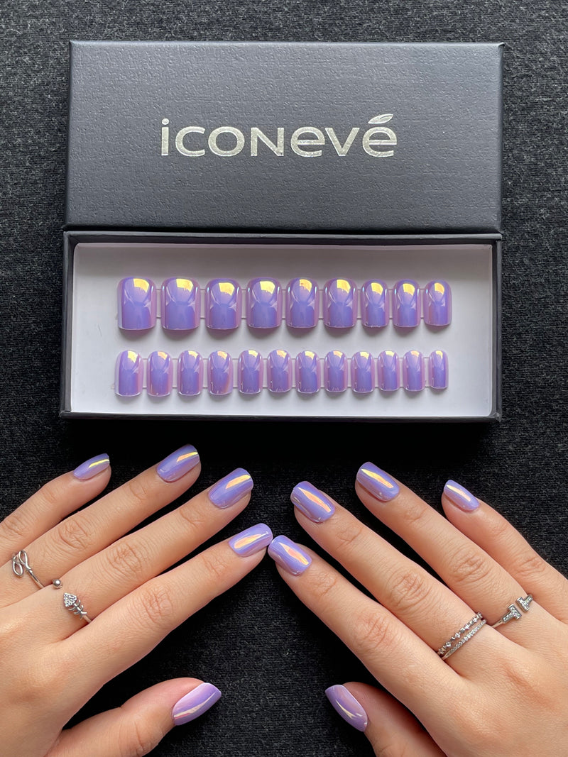 Lavender Shadow - Glossy Square